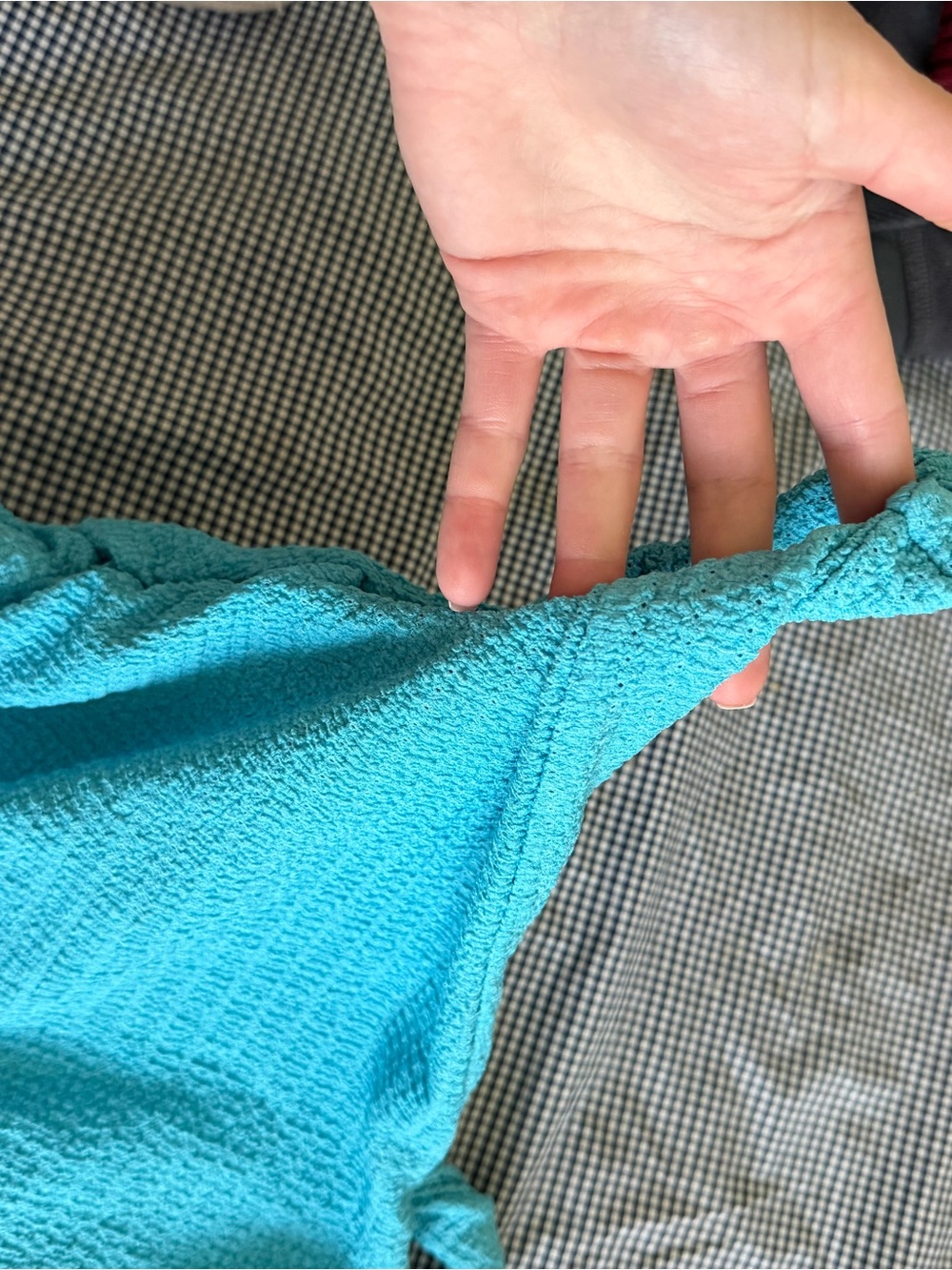 VICI Turquoise Textured Cozy Robe - Picture 2 of 3